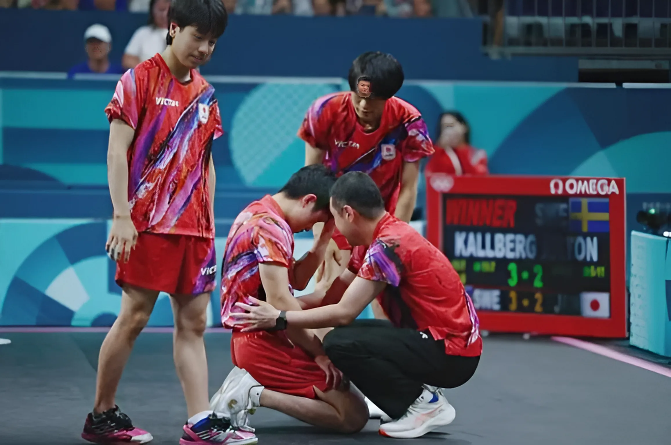 瑞典队逆转日本队，樊振东关键制胜